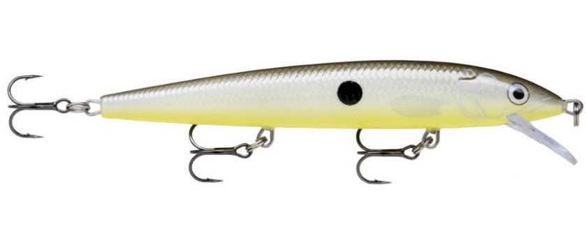 Rapala Husky Jerk Glow Gray Shiner 12cm/13g HJ12 GGS