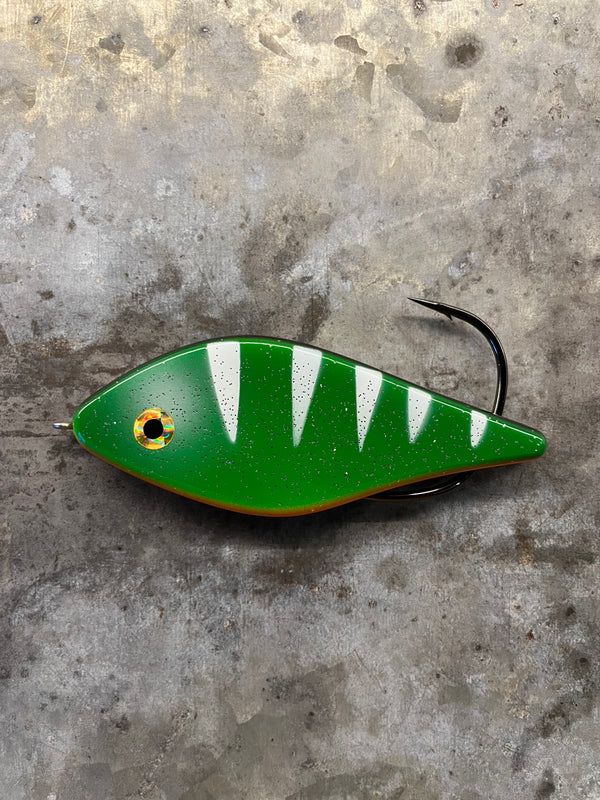 Rustika Rohuvaba Slider WFL 105mm/40g Roheline Ahven