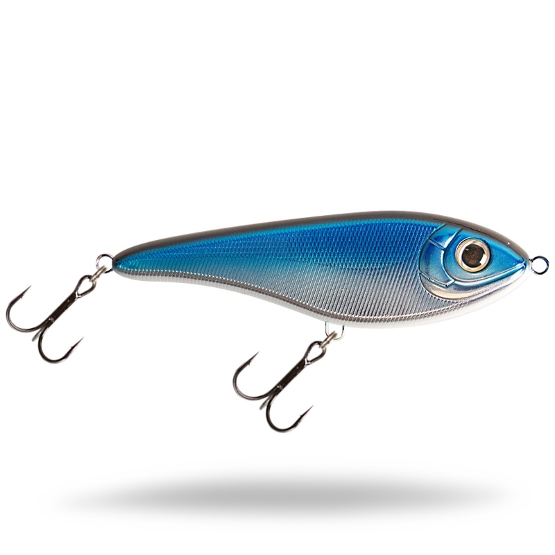 Strike PRO Buster Jerk II 12cm/37g 0.3M-2M EG-049 114 Blue Chrome