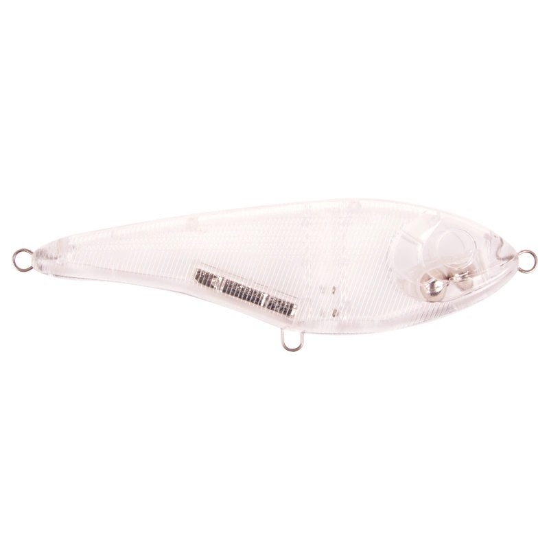 Strike PRO Buster Jerk 15cm/75g 0.5M-4M EG-048 BL Blanc - Clear