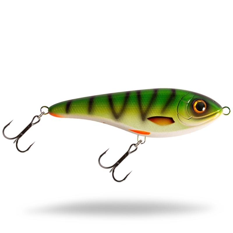 Strike PRO Buster Jerk SHALLOW RUNNER 15cm/65.5g 0-1M EG-048S CWC014 Yellow Perch Strike PRO Buster Jerk SHALLOW RUNNER 15cm/65.5g 0-1M EG-048S CWC014 Yellow Perch