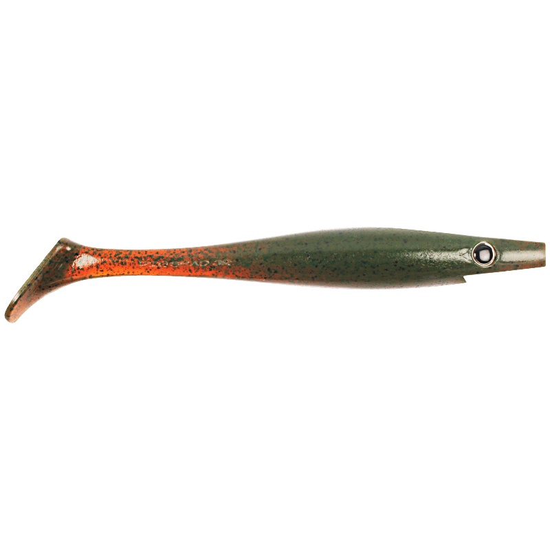 Strike PRO Pig Shad Nano 15cm/20g 4.pcs C017 Motor Oil Pepper