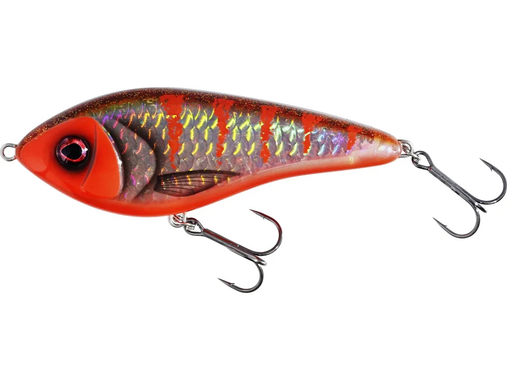 Westin Jerk Swim 10cm/31g Low Floating 3D Rocky Red Westin Jerk Swim 10cm/31g Low Floating 3D Rocky Red