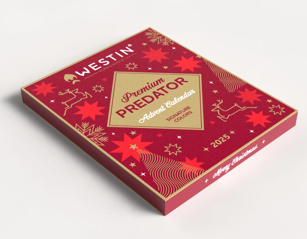 Advendikalender Westin 2025 Premium Predator 52x44x4.6cm