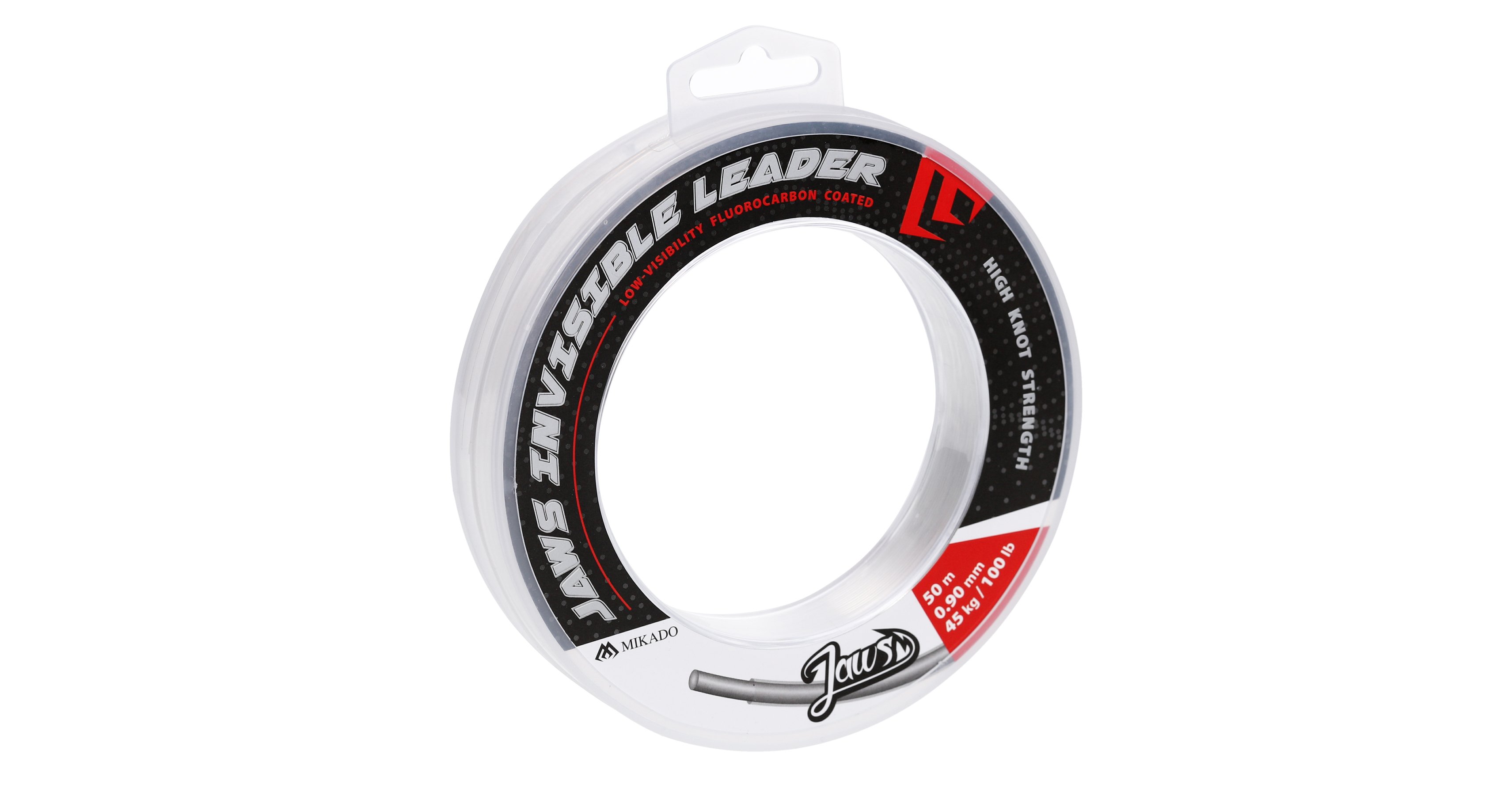 Mikado Jaws Invisible Leader Trossimaterjal 0.90mm/45kg 50m