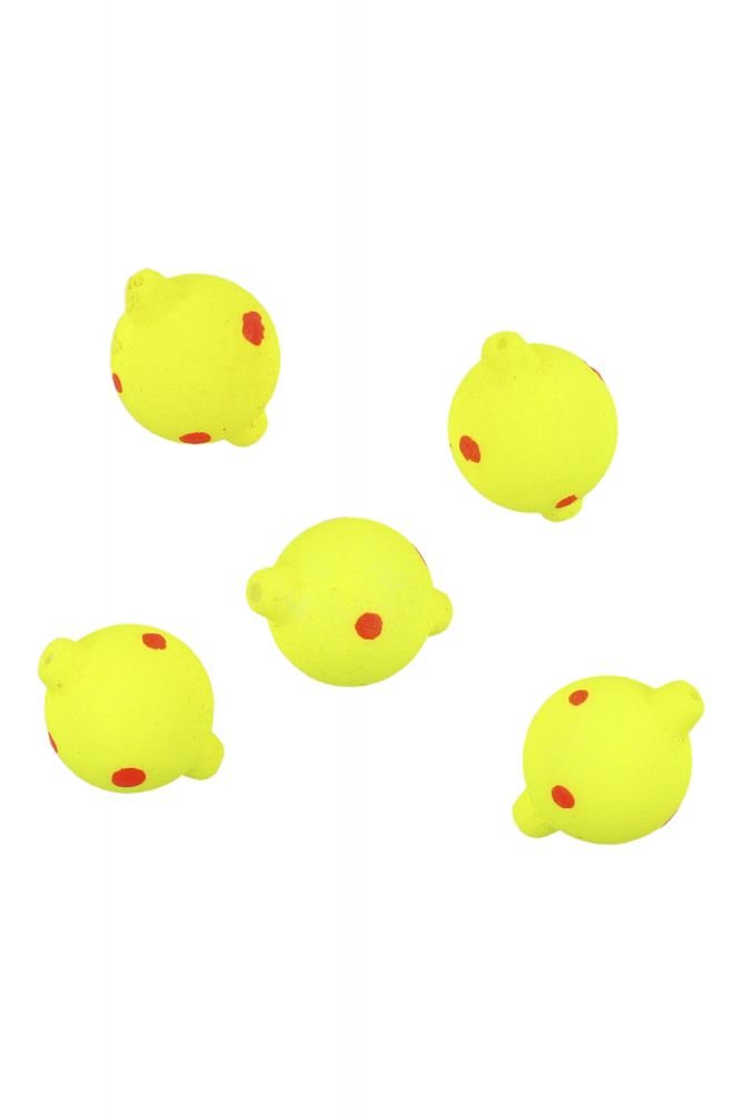 Mikado Float Beads Kork Pärlid Dia. 8mm Yellow-Red/Kollane-Punane 5pcs