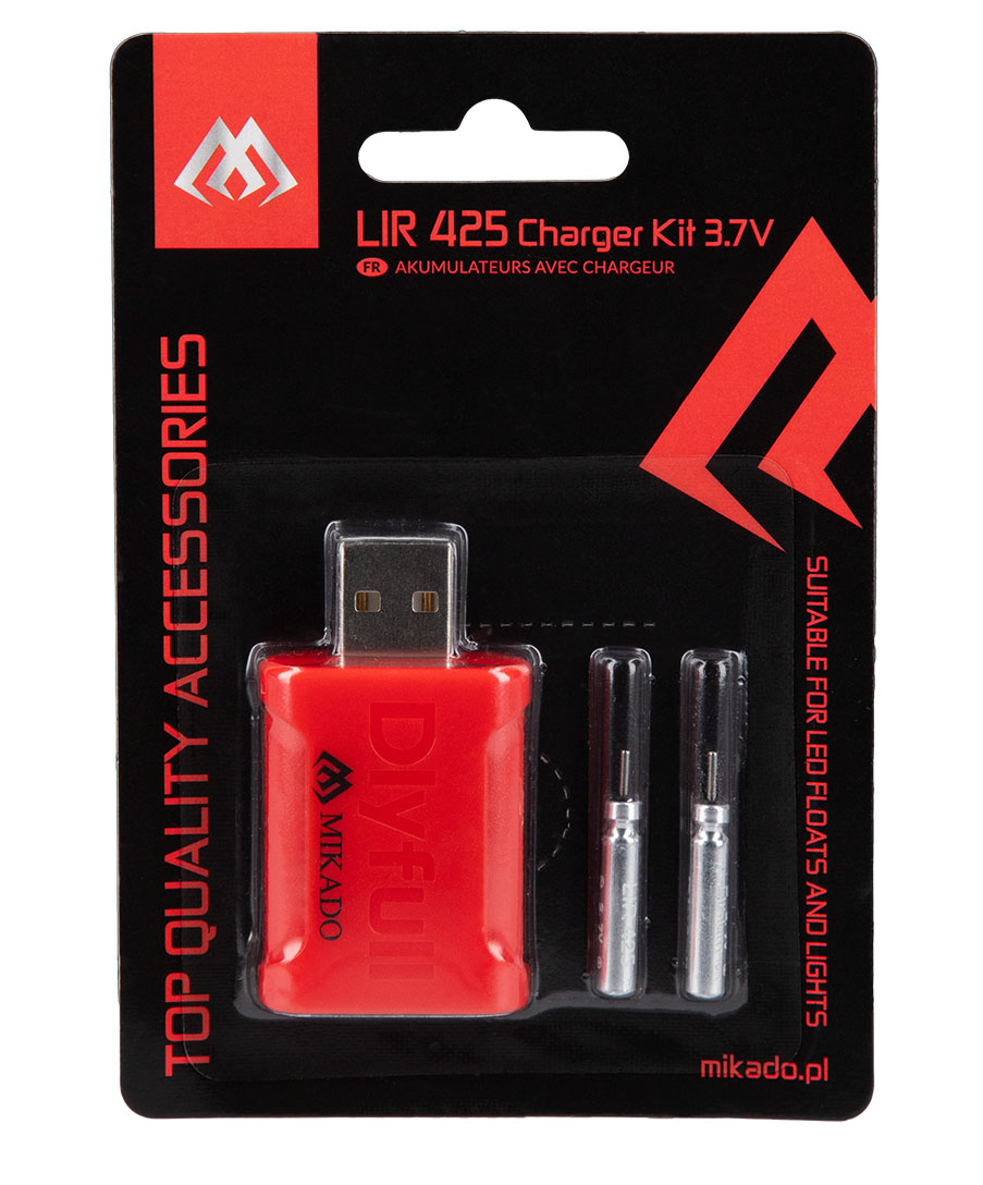 Mikado 2x LIR425 Akud koos Laadijaga Mikado 2x LIR425 Akud koos Laadijaga