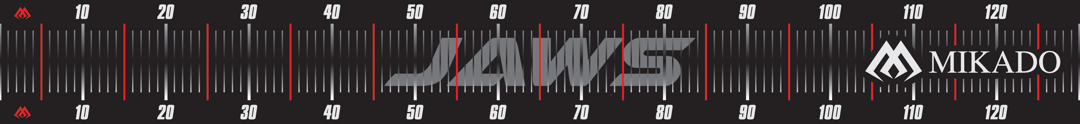 Mikado Mõõdulint Kleepuv Measuring Tape Sticky 130x15cm