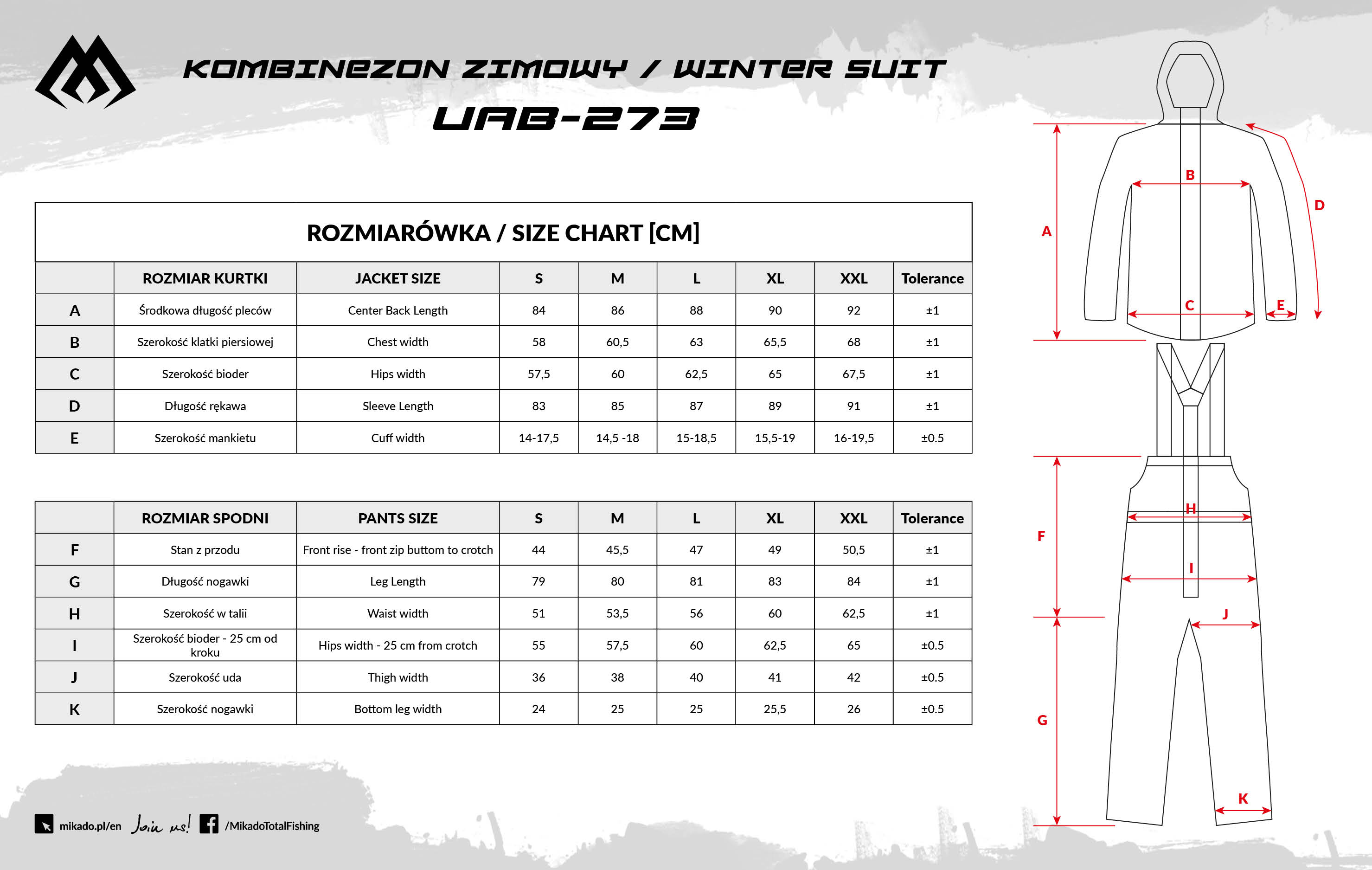 Mikado talvekostüüm Winter Suit UMB-273 XXL+