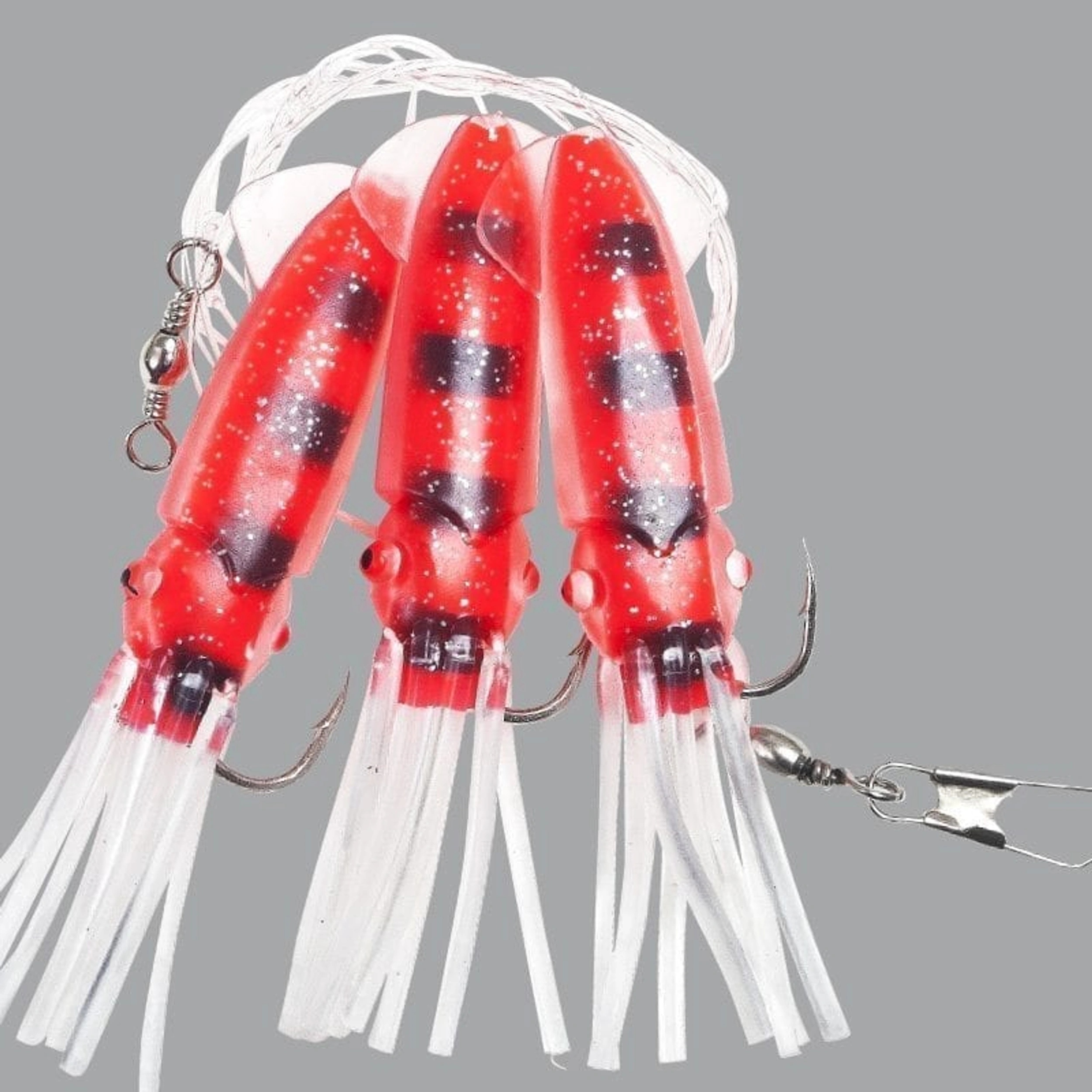 Fladen Winged Octopus Rig 8/0 red/black