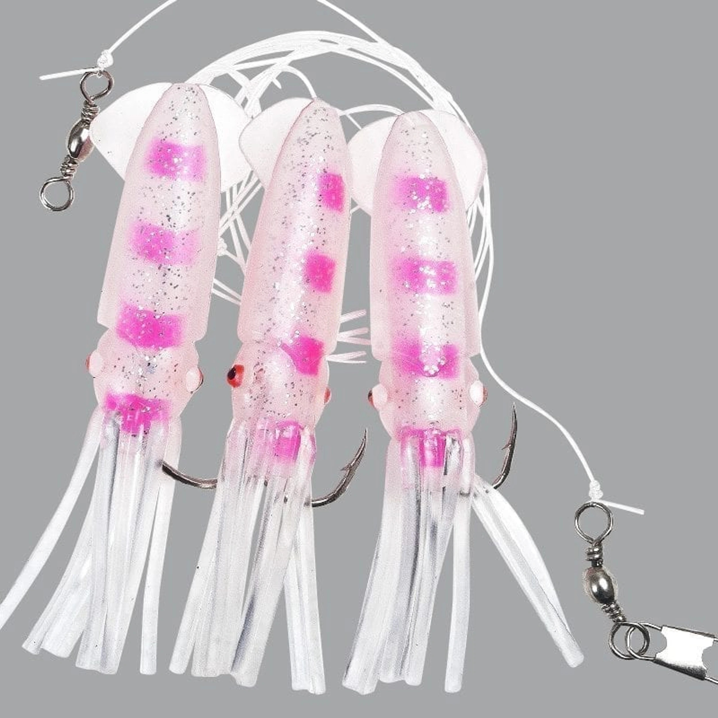 Fladen Winged Octopus Rig 10/0 white/pink