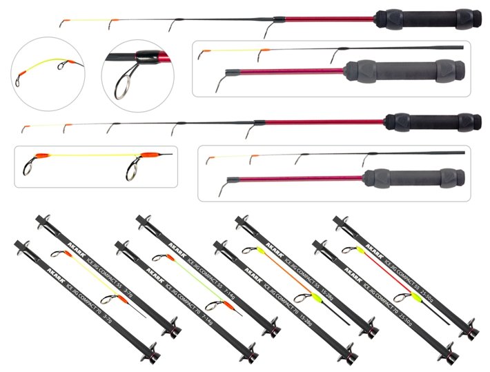 Winter rod AKARA Ice Jig Compact (70cm, load 7g)