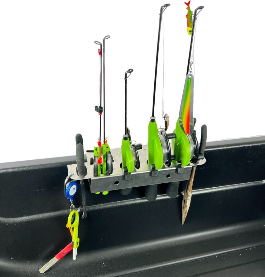 JASU Mini Rod Holder ridvahoidja kelgule 29x9x5.5cm