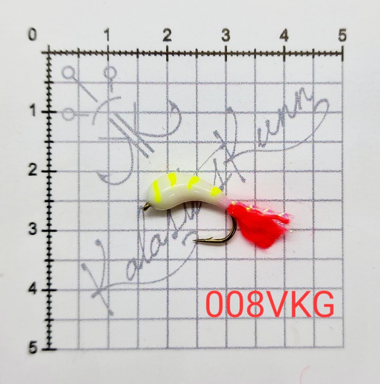 Muska KALASTUSKUNN (UV-värvid) 008VKG (Helendav)