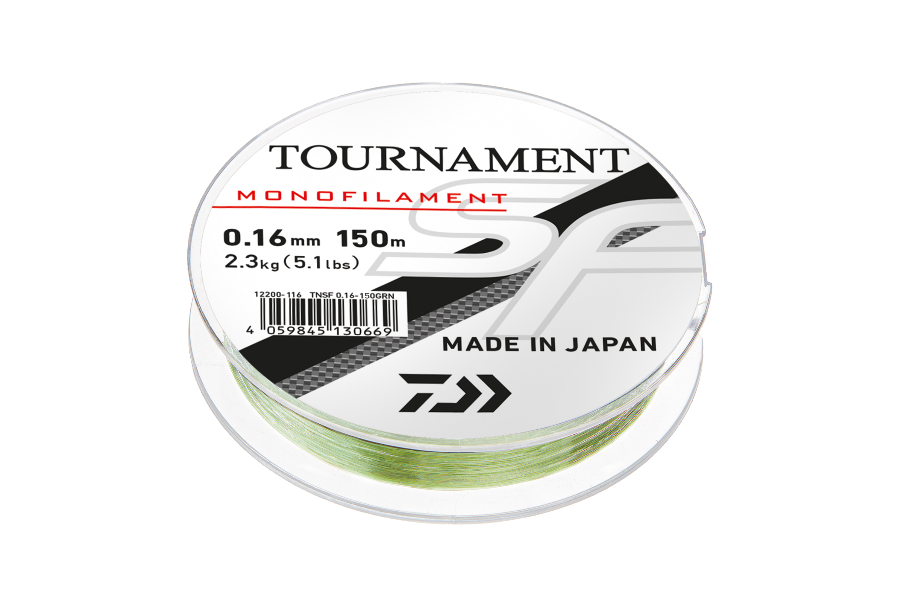 Daiwa Tournament SF Light Green 150m 0.23mm/4.5kg