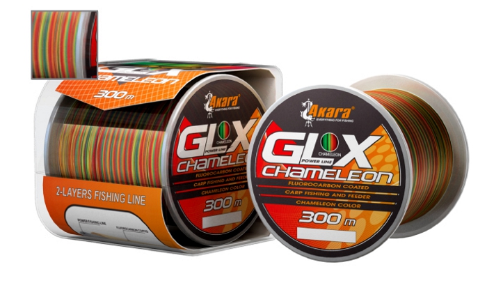 AKARA «GLX Chameleon 300» (mono, 300 m, 0,300 mm, 11,70 kg )