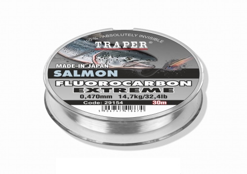 Traper Fluorocarbon Extreme Salmon 0.428mm/12.8kg 30m