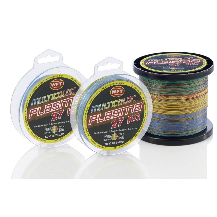 WFT Plasma 0.36mm 40KG Multicolor 600m WFT Plasma 0.36mm 40KG Multicolor 600m