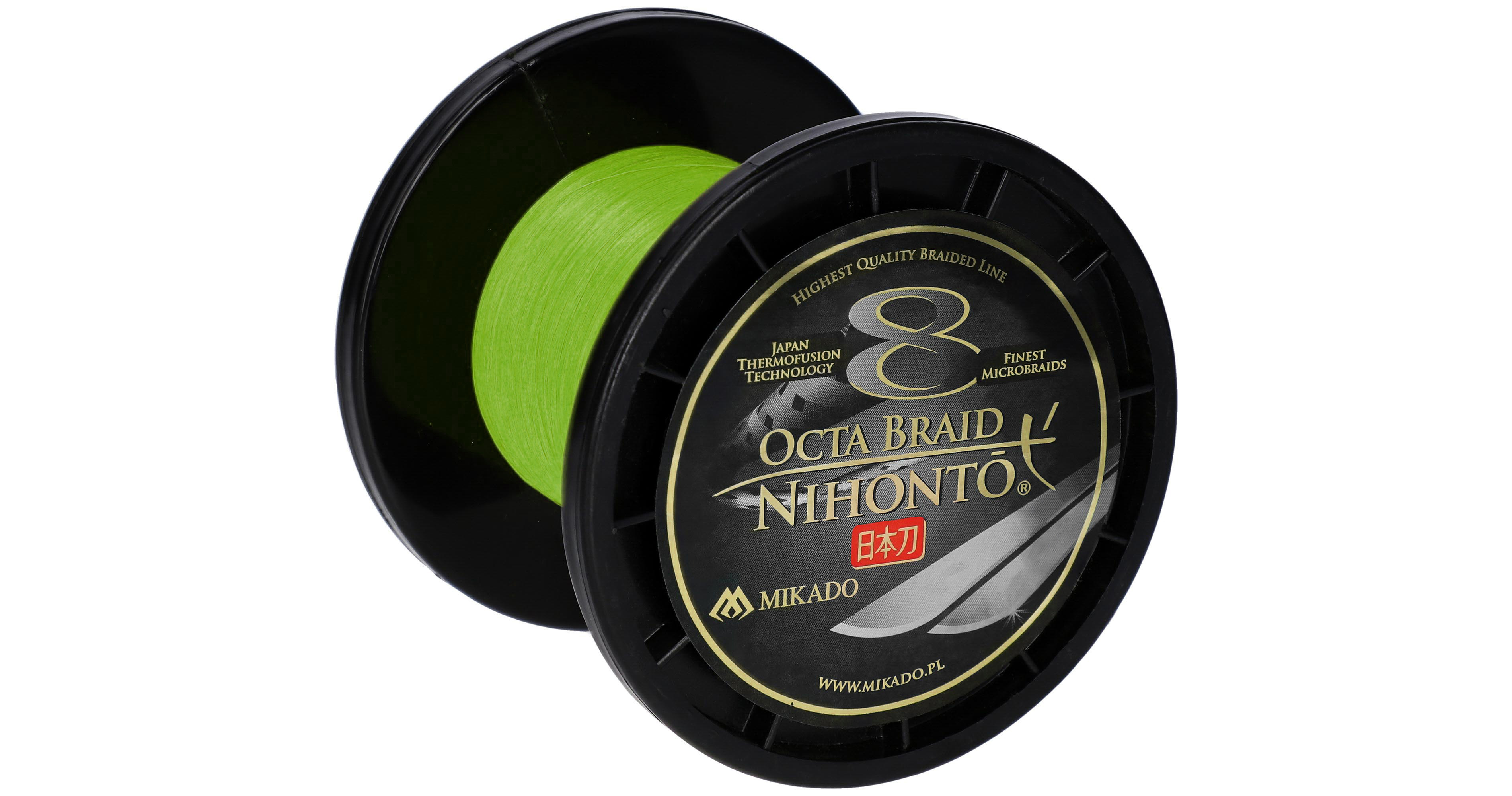 Mikado Nihonto Octa Braid Yellow 900m 0.35mm/35.4kg