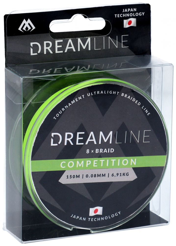 Mikado Dreamline Competition Fluo Green 150m 0.23mm/23.61kg