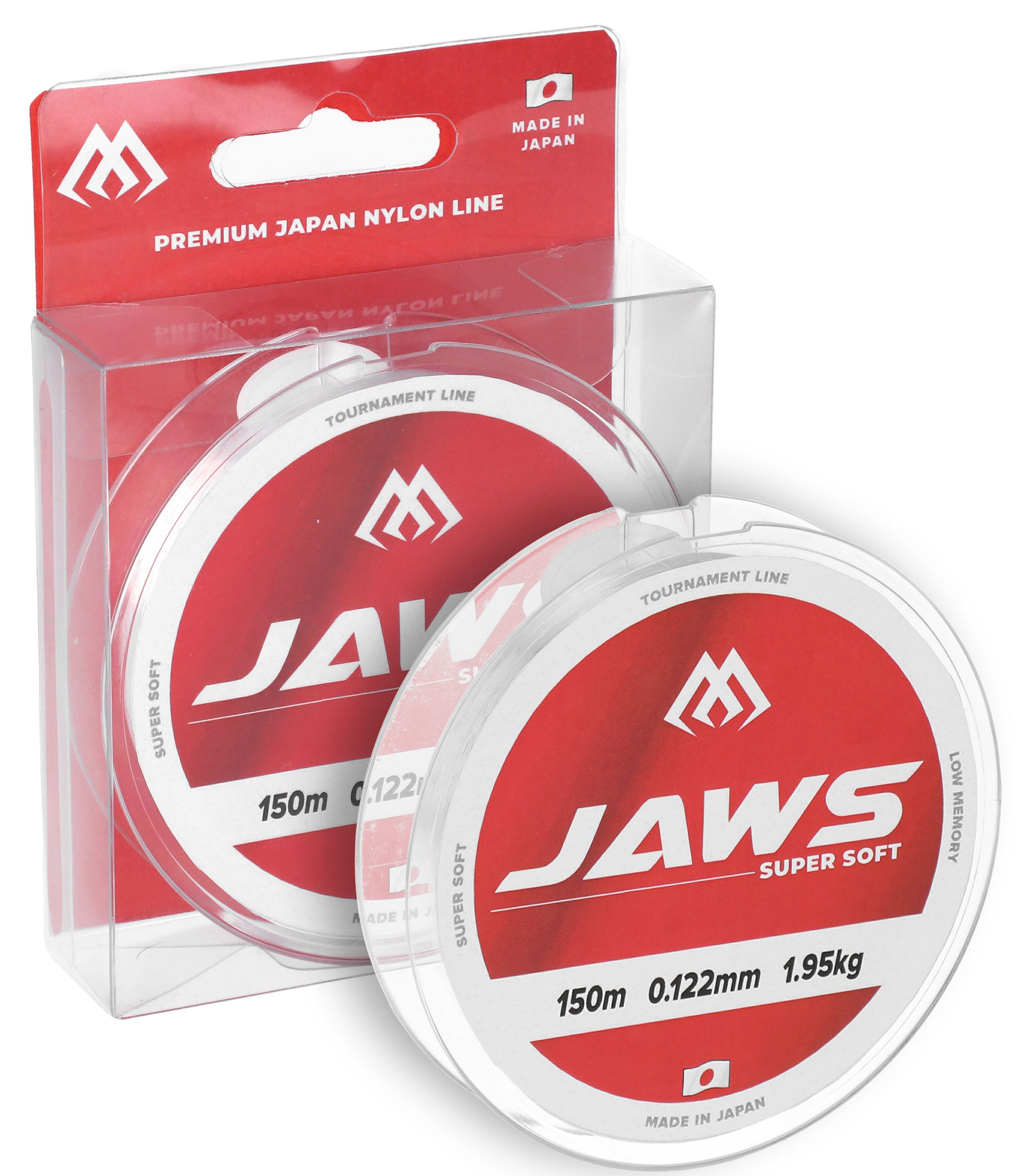 Tamiil Mikado Jaws Super Soft Tournament Line 150m 0.189mm/4.12kg Tamiil Mikado Jaws Super Soft Tournament Line 150m 0.189mm/4.12kg