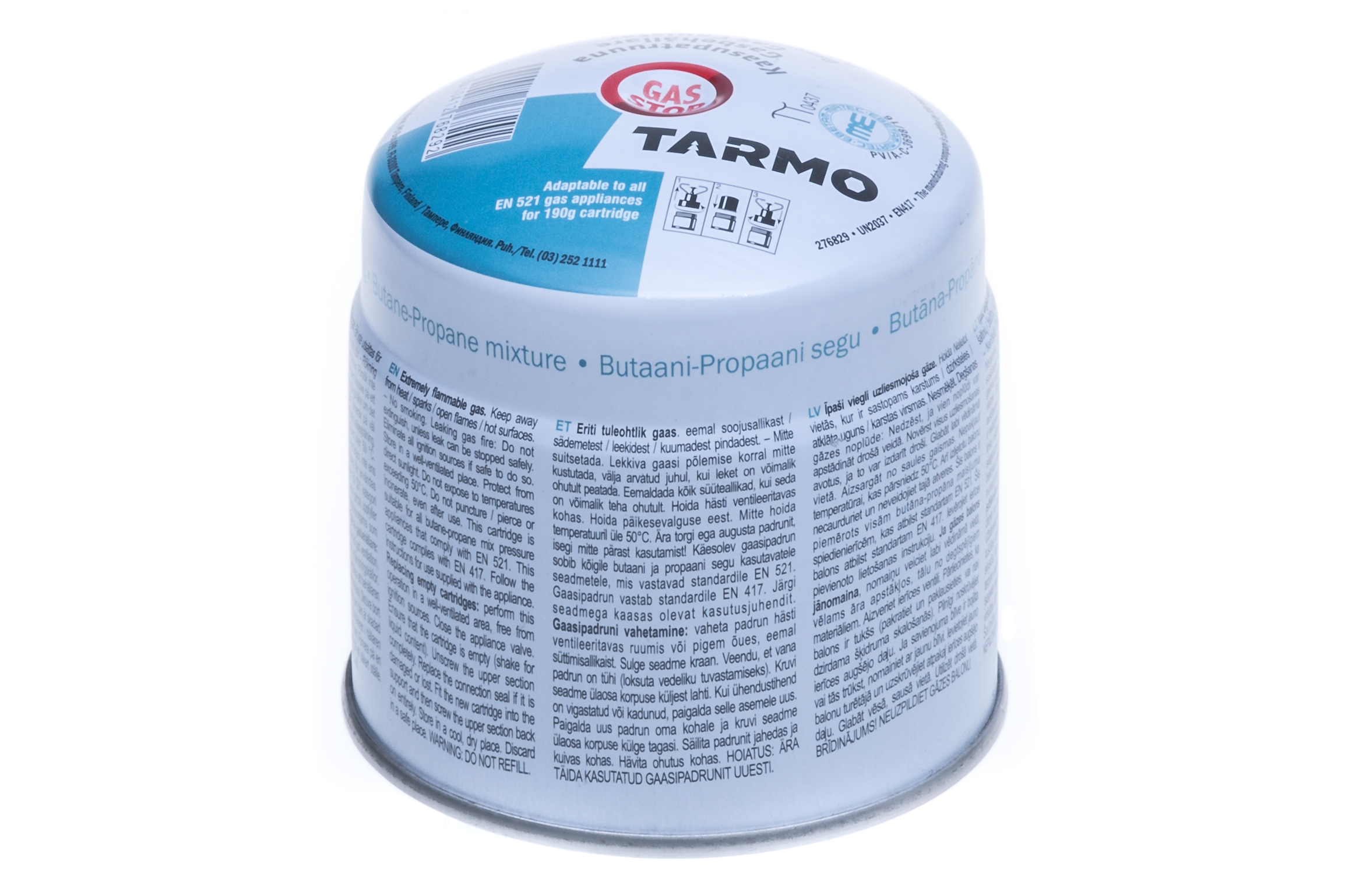 Tarmo Gaasiballoon 360ml/190g Tarmo Gaasiballoon 360ml/190g