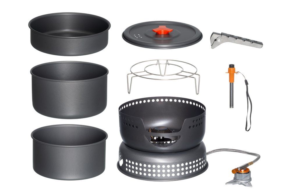 Atom Matka toiduvalmistus komplekt gaasipõletiga