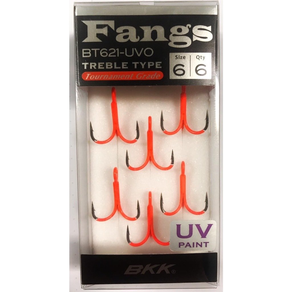 BKK Fangs BT621-UVO #4 6.pcs