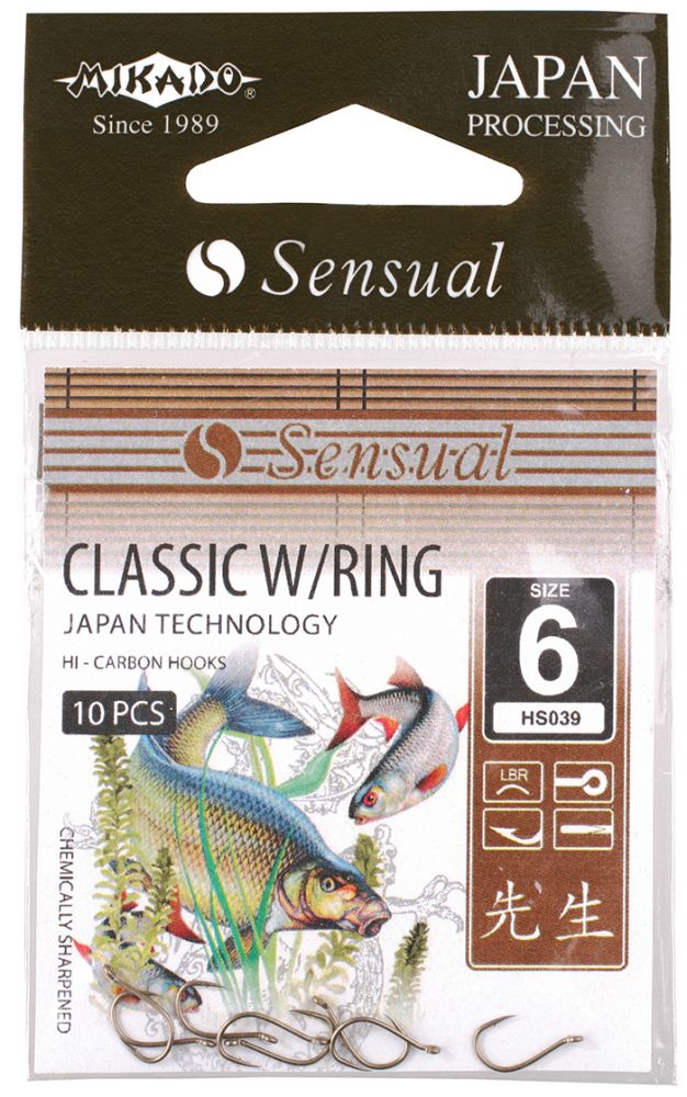 Mikado Hook Sensual Classic W/Ring size 10 10tk