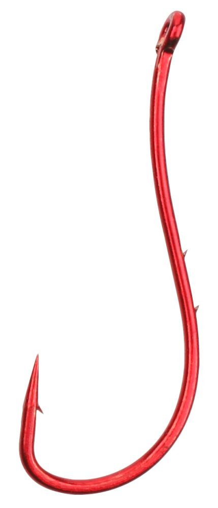 Mikado Hook Sensual Ryusen W/Ring Red size 8 10tk