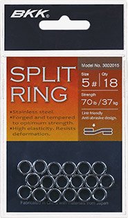 Landirõngas BKK Split Ring 51 #1 14 kg 20.pcs