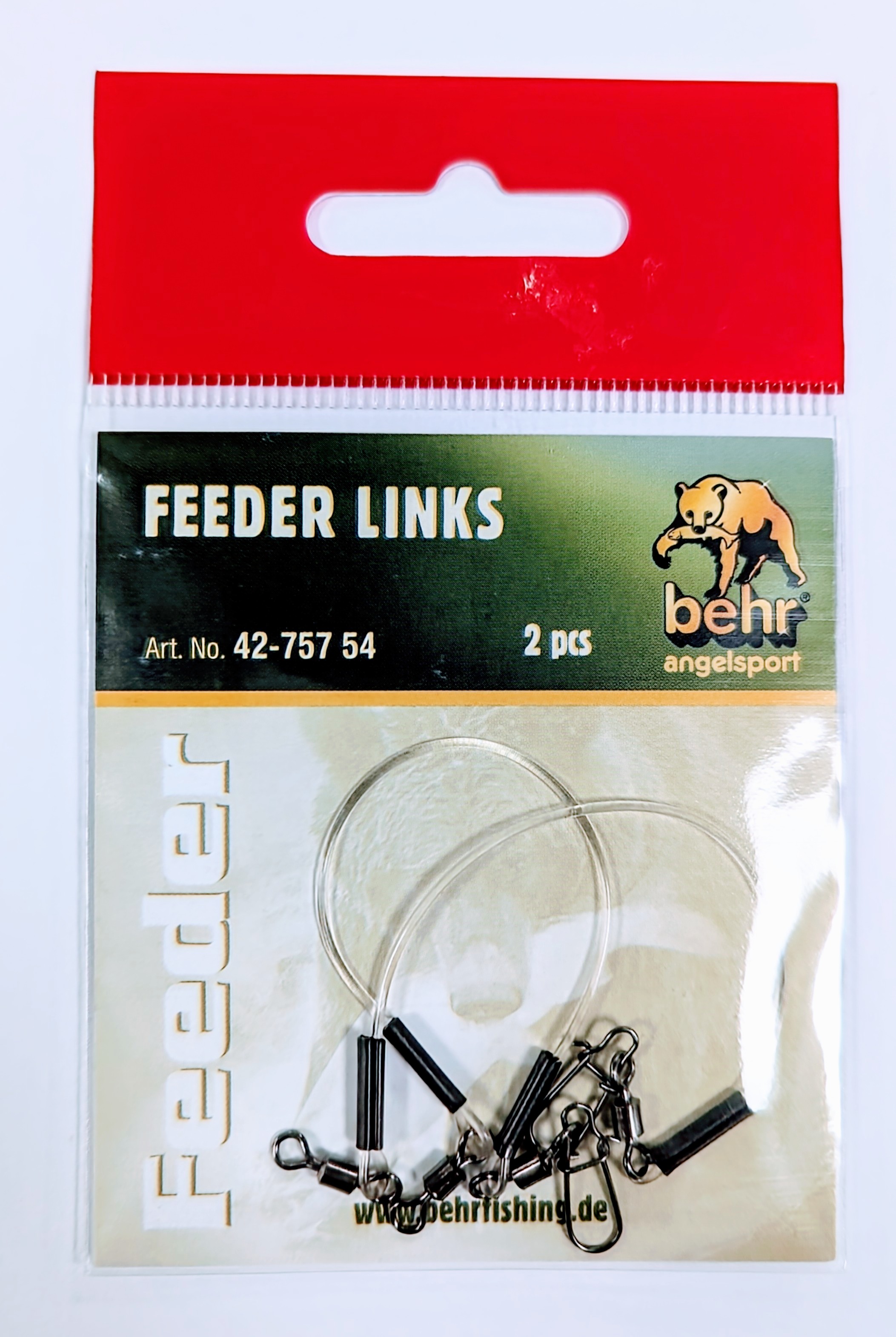 Behr Feeder Links 2pcs with swivel & snap