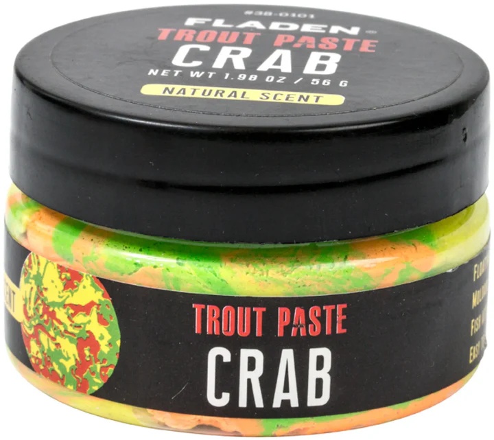 Fladen Trout Bait Paste Floating 42g Rainbow/Crab