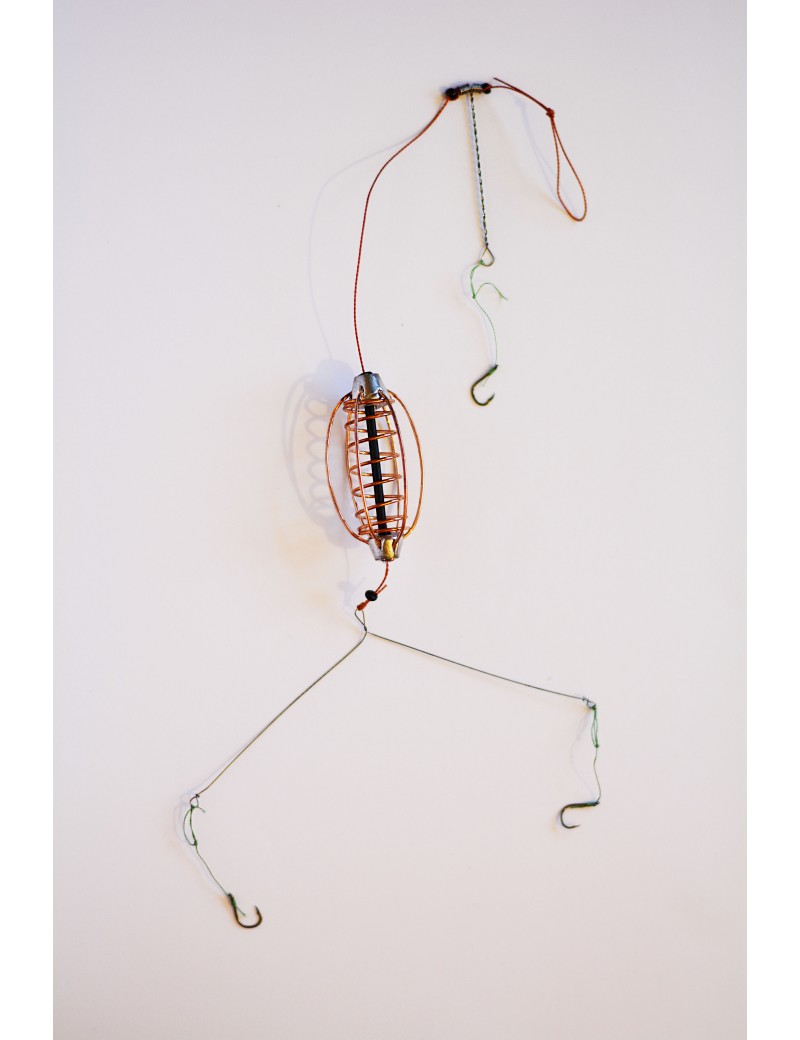 Fishing Rig Arbuzas with 3 hooks 30g KF11191
