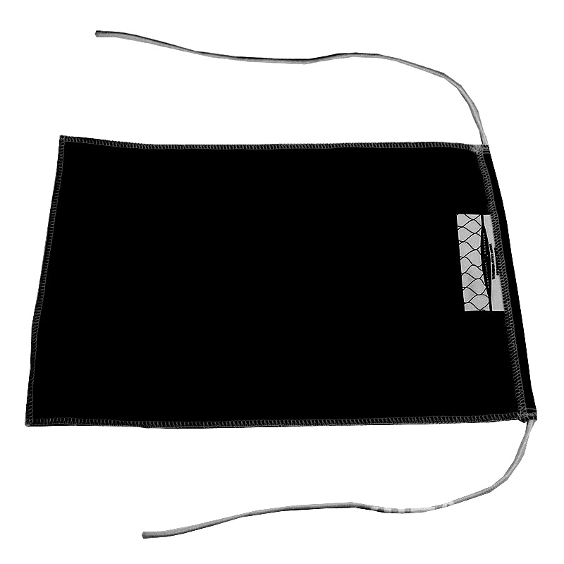 Märklipp/Võrgulipp 20x30cm MUST kinnituspaeltega