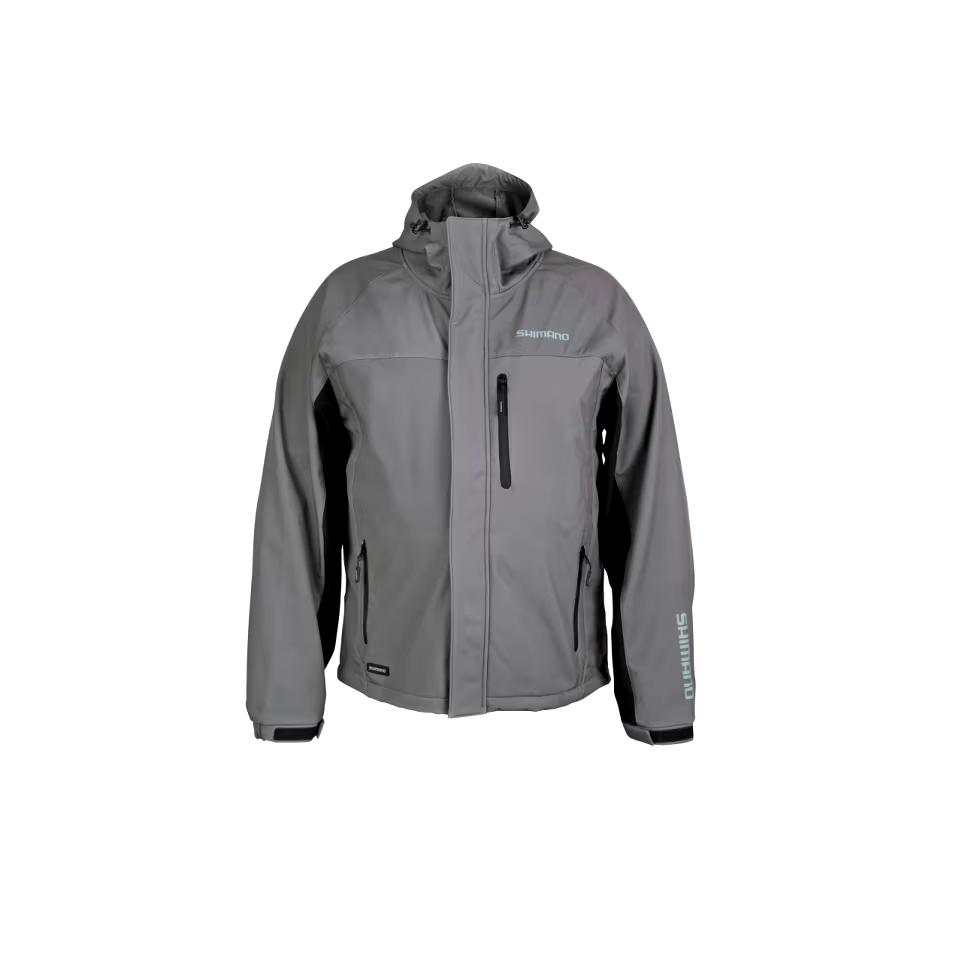 Shimano Wear Soft Shell Jacket Grey Size XXXL
