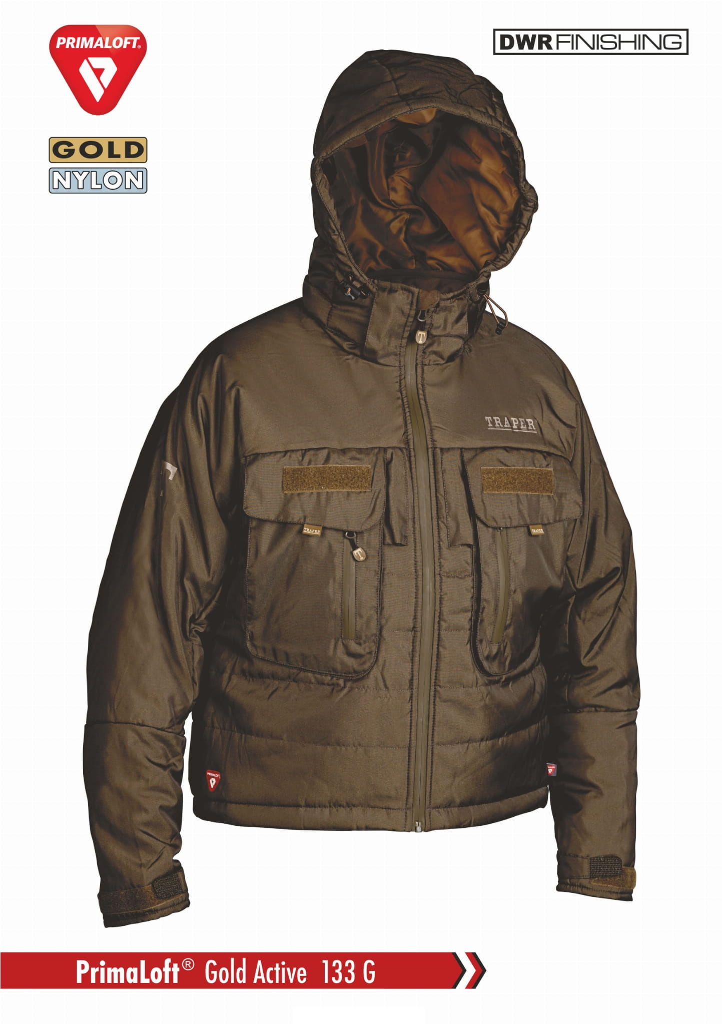 Traper Jukon Jacket Nut PrimaLoft L