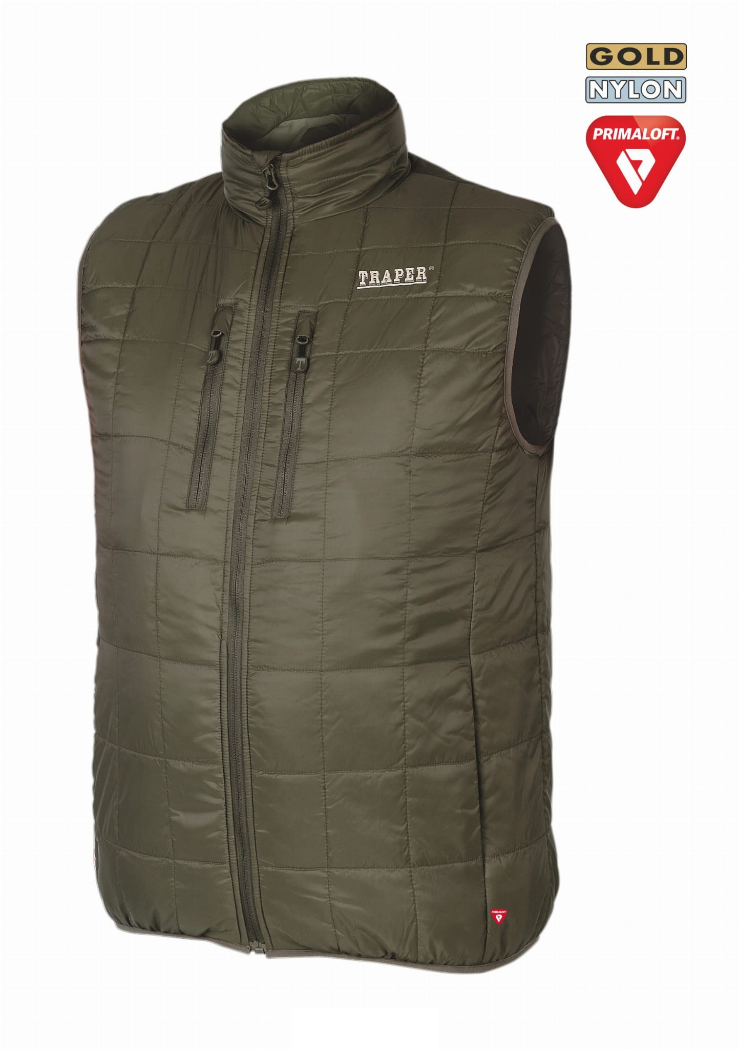 Traper Oregon Vest Olive Green PrimaLoft L