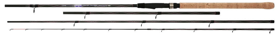 Mikado Ultraviolet Twinfeeder 3.30m/3.90m up to 110g (270g) WA298-33/39 - BoBo Fishing