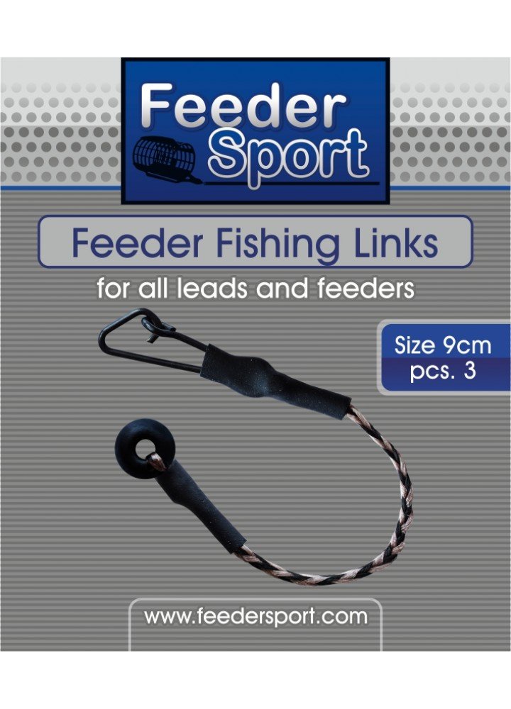 FeederSport Feeder Fishing Links 10cm, 3.pcs / tk