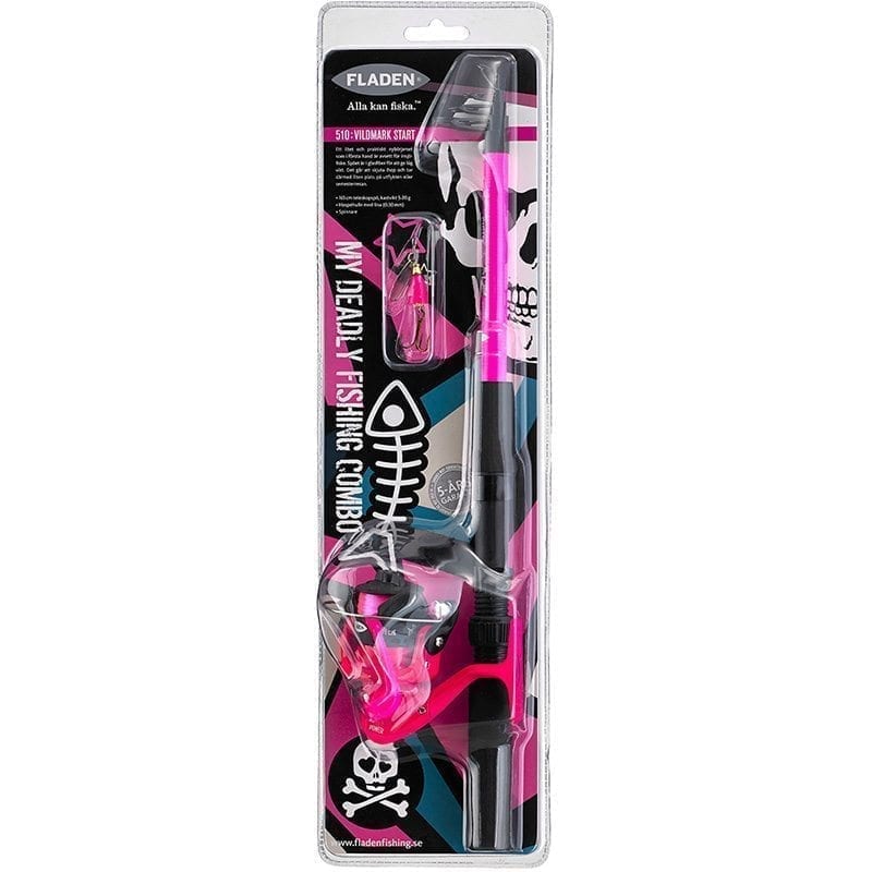 Fladen Vildmark Start Tele-Set 165cm 5-20g Roosa / Pink