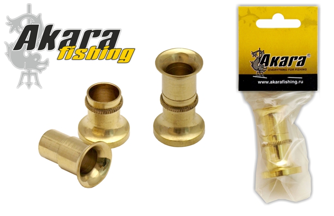 Hair Stacker AKARA 7175 ( brass 4,5 cm)