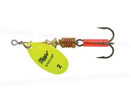 Mepps Aglia Fluo chartreuse nr4 9g