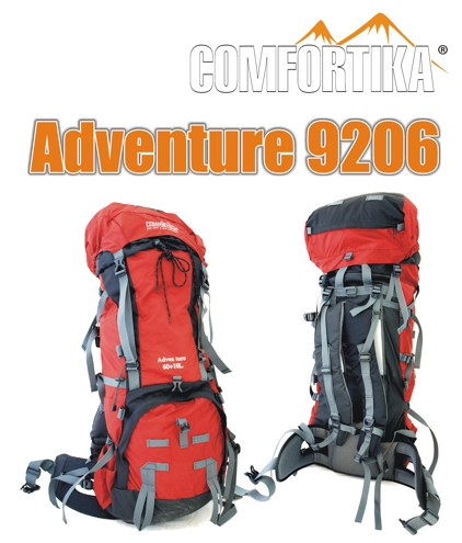 Backpack COMFORTIKA 9206 A (60+10 l, red) AK9206A Backpack COMFORTIKA 9206 A (60+10 l, red) AK9206A