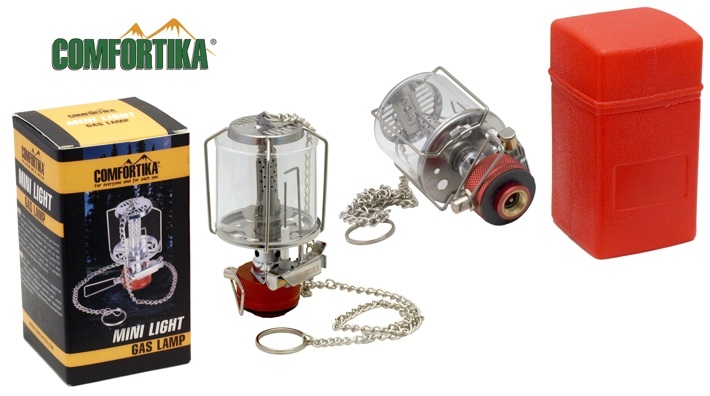 Gas lamp COMFORTIKA «MINI LIGHT» (6 x 3 x 11,8 cm) GAS-007 Gas lamp COMFORTIKA «MINI LIGHT» (6 x 3 x 11,8 cm) GAS-007