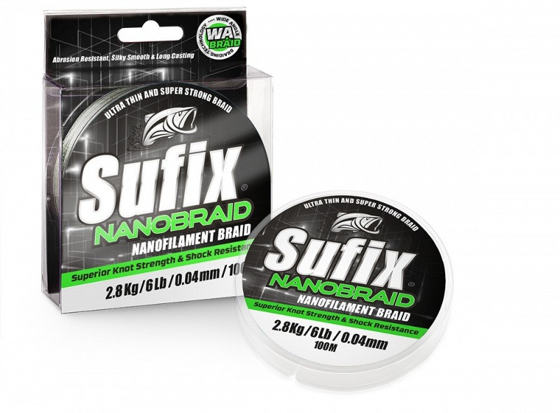 Sufix NanoBraid Aqua Camo 0.06mm 100m/3.3kg