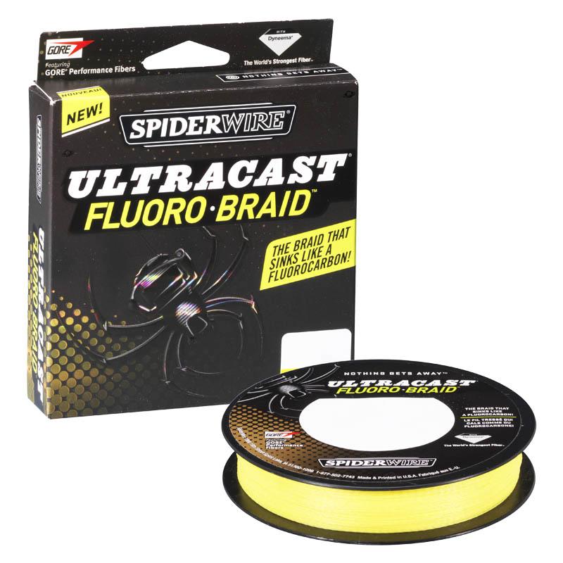 Spiderwire ULTRACAST Fluo Braid HI-VIS Yellow 0.45mm/49.764kg 1258939 Spiderwire ULTRACAST Fluo Braid HI-VIS Yellow 0.45mm/49.764kg 1258939