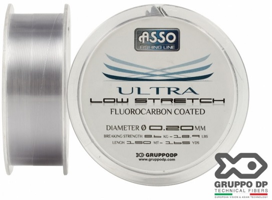 Asso Ultra Low Stretch 0.30mm/13.50kg 150m Clear