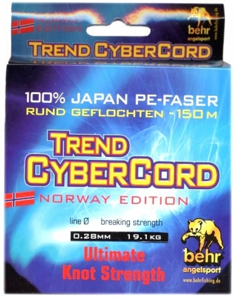 Behr TrendCyberCord must 150m 0.14mm/8,1kg 4501415 Behr TrendCyberCord must 150m 0.14mm/8,1kg 4501415