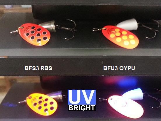 Blue Fox Vibrax UV nr.3 8g BFU3 SOYU